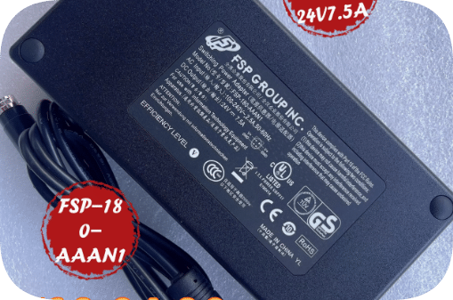 *Brand NEW*Original FSP FSP-180-AAAN1 24V 7.5A 180W AC Adapter Power Supply