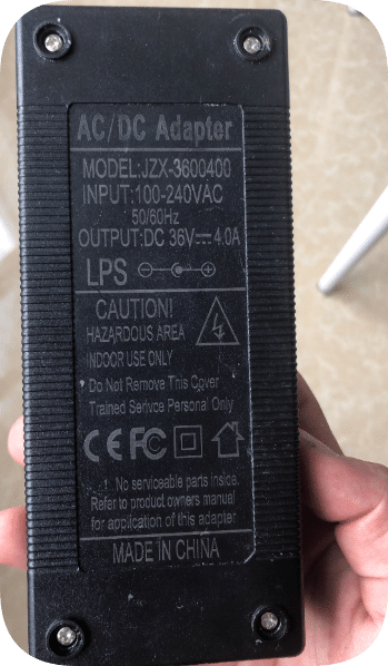 *Brand NEW*36V4.5A power adapter cable fill light JZX-3600400 DC36V4.0A water purifier charger cable