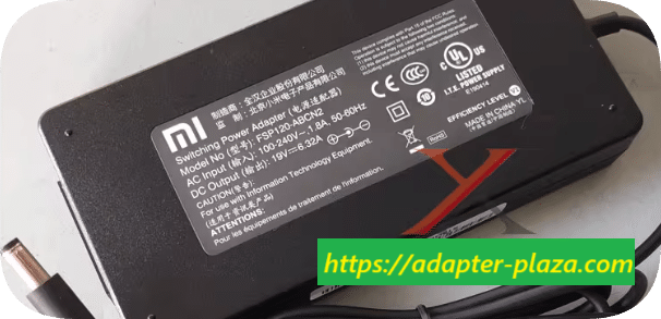 *Brand NEW*FSP DC19V6.32A power adapter cable for Xiaomi TV 4 Atmos host L65M5-AB MDZ-22-DA FSP120-ABCN2