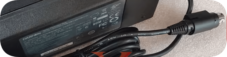 *Brand NEW*DARFON 19V 4.74A power adapter B082 four-pin plug hole 90W charging cable transformer