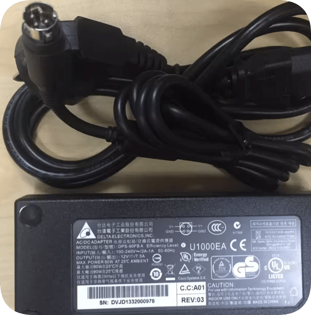 *Brand NEW*12V 7.5A Hanbang DVR DPS-90FBA Delta four-pin power adapter 4-pin *Brand NEW*12V 7.5A Hanbang DVR DPS-90FBA Delta four-pin power adapter 4-pin