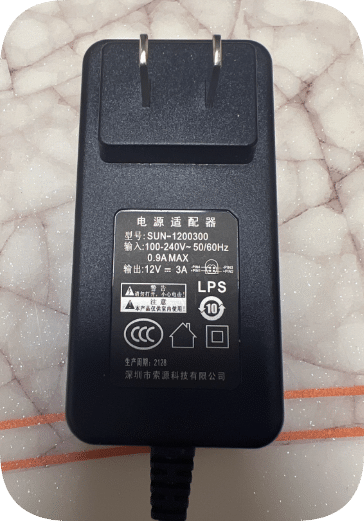 *Brand NEW*Suoyuan power adapter SUN-1200300 charger cable 12V3A four-pin printer ordering machine transformer