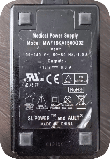 *Brand NEW*Bard Ultrasonic Adapter MW116KA1500Q02 Power Adapter 15V6A Eight-pin Charger Transformer *Brand NEW*Bard Ultrasonic Adapter MW116KA1500Q02 Power Adapter 15V6A Eight-pin Charger Transformer
