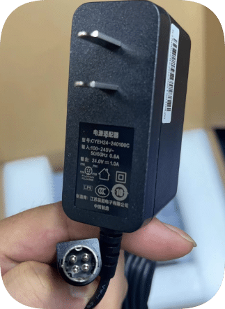 *Brand NEW*SUNMI D2 second generation L3516 ordering machine power adapter 24V1A four-pin CYEH24-240100C