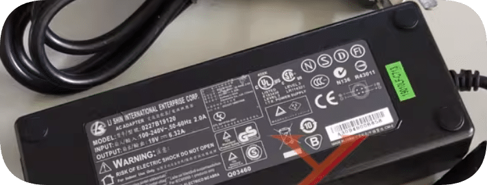 *Brand NEW*Lixin 19V6.32A power adapter cable 0227B19120 four-pin 4-core plug 120W transformer charger