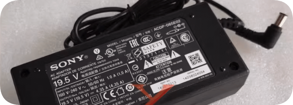 *Brand NEW* ACD-085E02 Sony 19.5V 4.35A power adapter TV charging cable charger