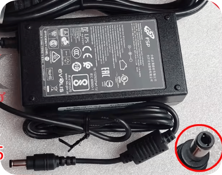 *Brand NEW*FSP 24V 2.5A power adapter round port 5.5*2.5 charging cable FSP060-DAAN3/FSP060-DAAK3 DC supply tr