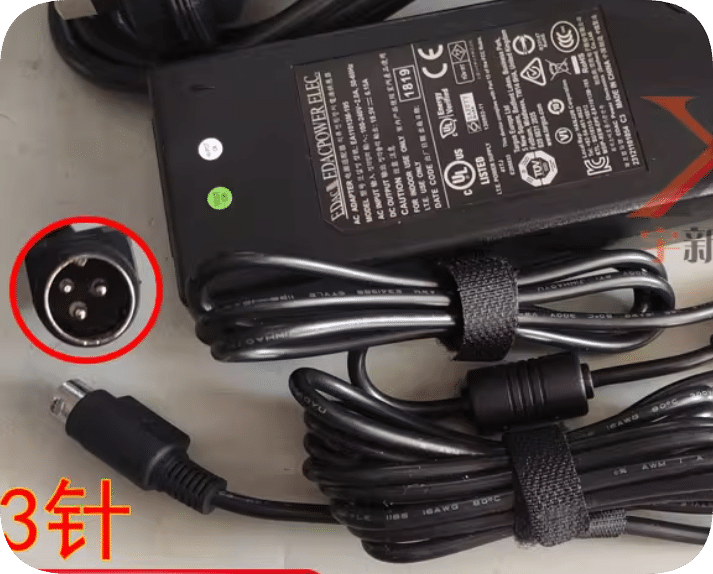 *Brand NEW*Yisheng 19.5V 6.15A power adapter EA11013M-195 three-pin 3-core charging cable 120W transformer