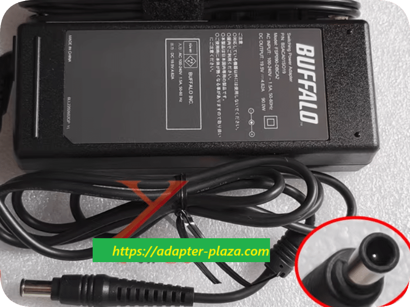 *Brand NEW*BUFFALO 19.5V 4.62A Power Adapter FSP090-DBCA2 Charging Cable with Pin-Out Transformer 90W