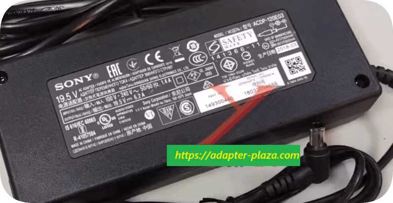 *Brand NEW*ACDP-120E03 Sony KDL50W660F 48R480B 48R550C TV 19.5V 6.2A power adapter cable
