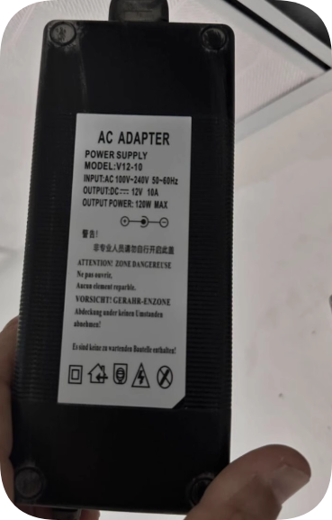 *Brand NEW*Mobile phone signal jammer power adapter V12-10 charger cable 12V10A120W aviation head three-hole 3 *Brand NEW*Mobile phone signal jammer power adapter V12-10 charger cable 12V10A120W aviation head three-hole 3