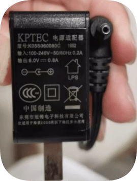 *Brand NEW*KPTEC power adapter K05S060080C charger cable 6.0V0.8A transformer 6V1A small port 3.5x1.35