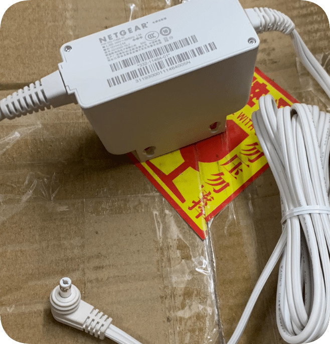 *Brand NEW*AD10330-15LF Power Adapter Netgear RBS50Y Outdoor Router 12V2.5A Rainproof Power Cord