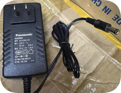 *Brand NEW*24V1A Panasonic Smart Vacuum Cleaner Sweeper Charger AVV39V-Q7 Power Transformer 24V1.0A *Brand NEW*24V1A Panasonic Smart Vacuum Cleaner Sweeper Charger AVV39V-Q7 Power Transformer 24V1.0A