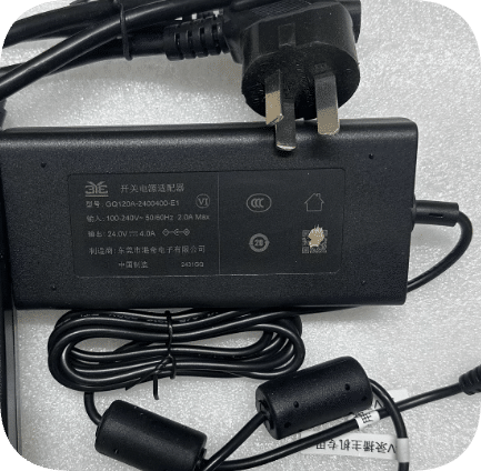 *Brand NEW*24V4A round port charger power supply DC24V curved LCD display model M490E02 power supply