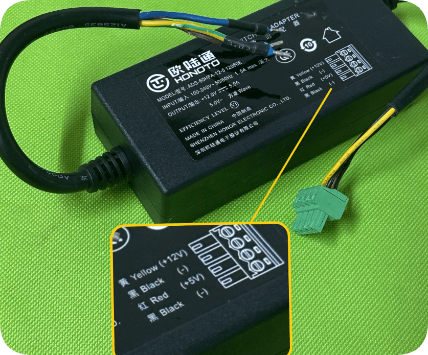 *Brand NEW*ADS-60HFA-12-512060E Power Supply Cable Eurolink 12V 5A 5V Green Square Wave Power Adapter *Brand NEW*ADS-60HFA-12-512060E Power Supply Cable Eurolink 12V 5A 5V Green Square Wave Power Adapter