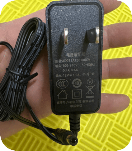 *Brand NEW*Boyuan Electronics 12V 1A power adapter AD012A120100CV charger line 12V1A horizontal plug vertical *Brand NEW*Boyuan Electronics 12V 1A power adapter AD012A120100CV charger line 12V1A horizontal plug vertical