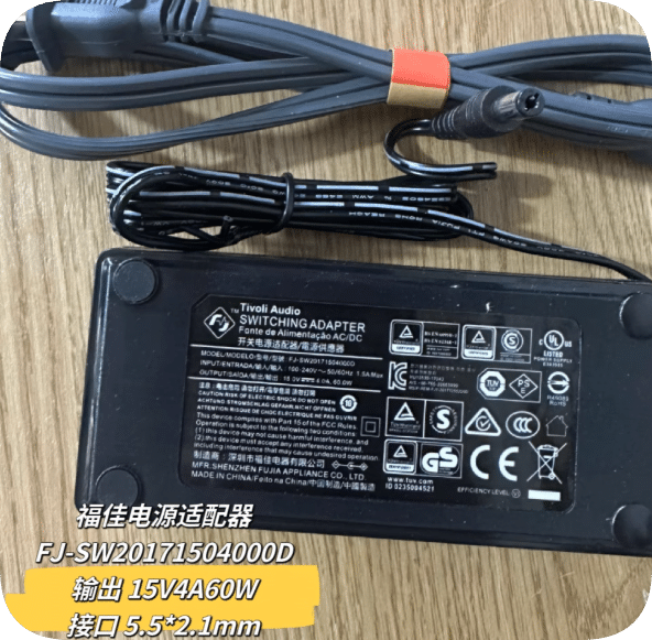 *Brand NEW*FJ 15V, 4A, 60W FJ-SW20171504000D Power Adapter for the Aputure HR672W and HR672S LED Photography L
