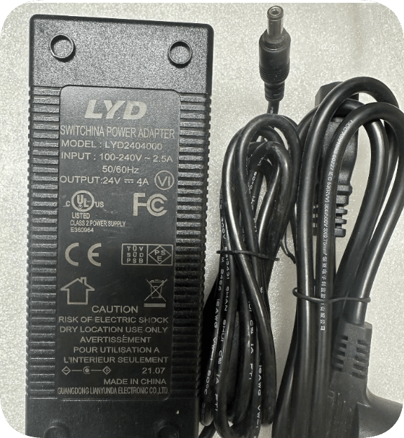 *Brand NEW*Original LYD LYD2404000 24V 4A AC ADAPTER Power Supply