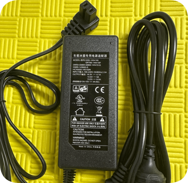 *Brand NEW*GM59-145410-D Car Refrigerator Power Adapter Intelligent Output 13V-15V=4A-6A Power Supply