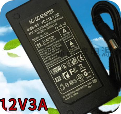 *Brand NEW*12V 3A power adapter applicable model: ENG 6A-401DB12 PDN-48-36B YC-518-1230 power cord transformer