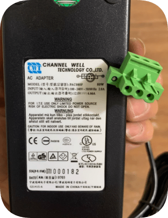 *Brand NEW*Industrial touch panel PC 9-28VDC power adapter CWT 12V 6.66A terminal PAC080F