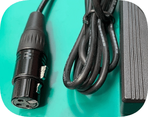 *Brand NEW*HONGBAO LED1100S Photography Light YD-H120W Power Adapter 12V 10A XLR Connector (1 negative, 2 posi