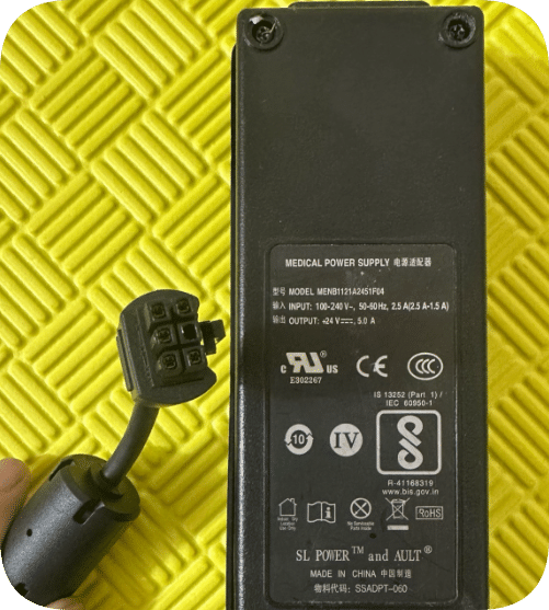 *Brand NEW*MENB1121A2451F04 Power Adapter +24V 5.0A Black 6-Pin Plug Supply *Brand NEW*MENB1121A2451F04 Power Adapter +24V 5.0A Black 6-Pin Plug Supply