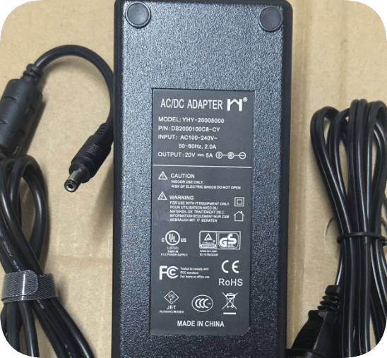 *Brand NEW*Stander Q100C Quantum Photonic DC20V 5A 100W Charger Portable Photographic COB Fill Light Power Sup