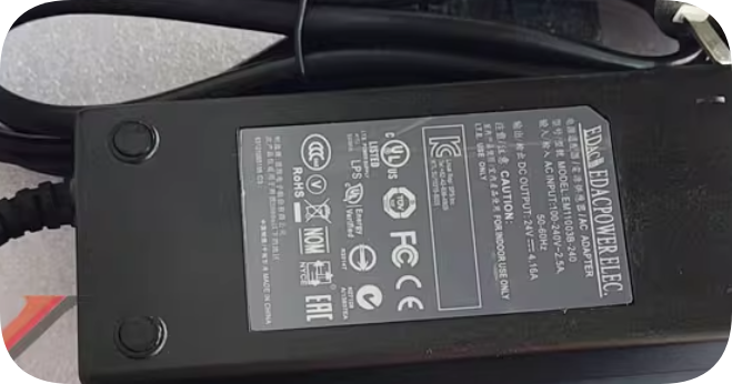 *Brand NEW*EDAC 24V 4.16A power adapter EM11003B-240 charging cable 100W transformer *Brand NEW*EDAC 24V 4.16A power adapter EM11003B-240 charging cable 100W transformer