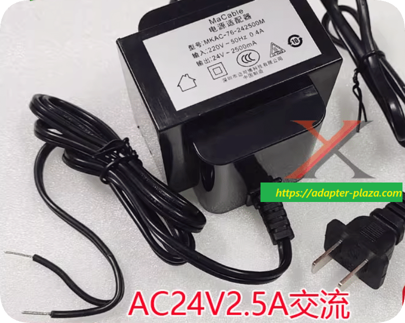 *Brand NEW*MaCable MKAC-76-242500M 24V 2.5A 60W AC ADAPTER Power Supply *Brand NEW*MaCable MKAC-76-242500M 24V 2.5A 60W AC ADAPTER Power Supply