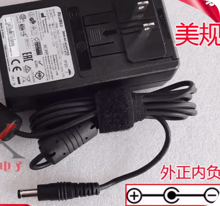 *Brand NEW*with round pin plug R360-761(WA-30A24UGKN) (positive external negative internal) charging cable, an