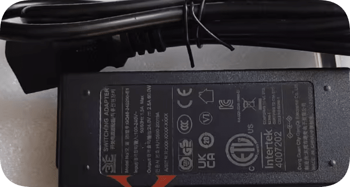 *Brand NEW*GQ48-240250-E1 Charging Cable 60.0W DC/DC Transformer Hongqi 24.0V 2.5A Power Adapter