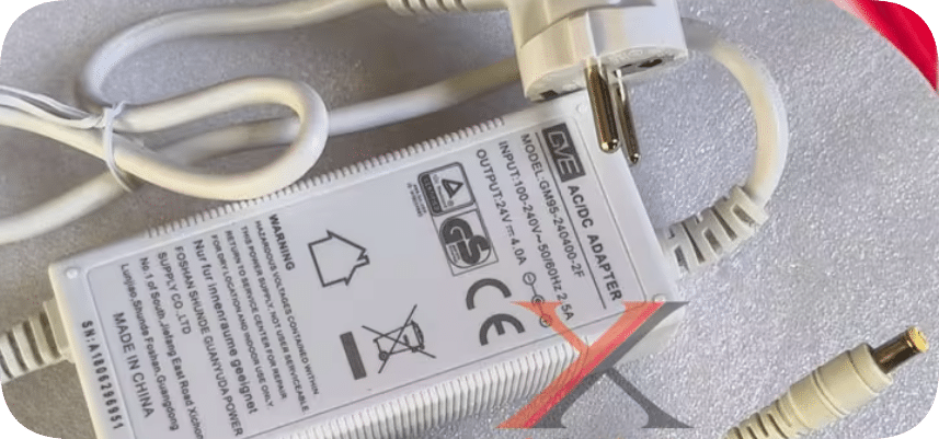 *Brand NEW*European standard GVE Crown YUDA 24V 4A power adapter GM95-240400-2F charging cable and transformer