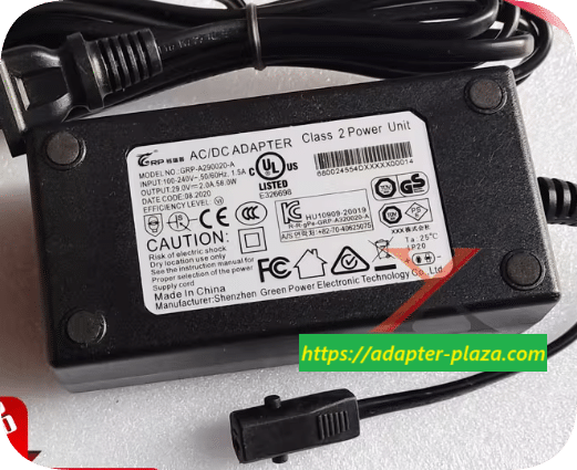 *Brand NEW*GRP 29V 2A Power Adapter GS/GRP-A290020-A GS05802900200 GRP-A290020-A Sofa Charging Cable Transform