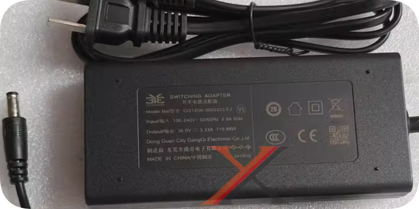 *Brand NEW* Hongqi 36V 3.33A Power Adapter GQ120A-3600333-E2 Charging Cable DC 119.88W Transformer *Brand NEW* Hongqi 36V 3.33A Power Adapter GQ120A-3600333-E2 Charging Cable DC 119.88W Transformer