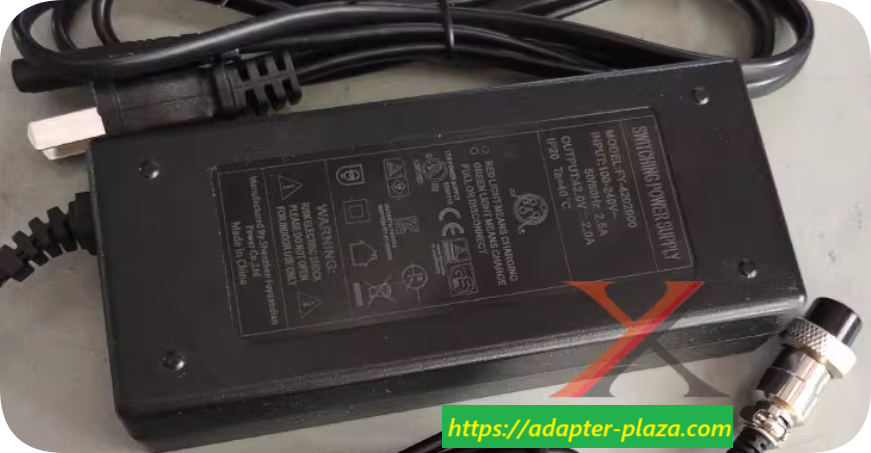 *Brand NEW*42V 2A power adapter FY-4200200 three-prong plug three-hole charging cable 84W power supply transfo *Brand NEW*42V 2A power adapter FY-4200200 three-prong plug three-hole charging cable 84W power supply transfo