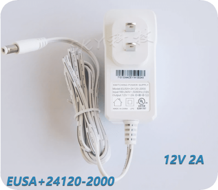 *Brand NEW* EUSA+24120-2000 12V 2A AC ADAPTER Power Supply