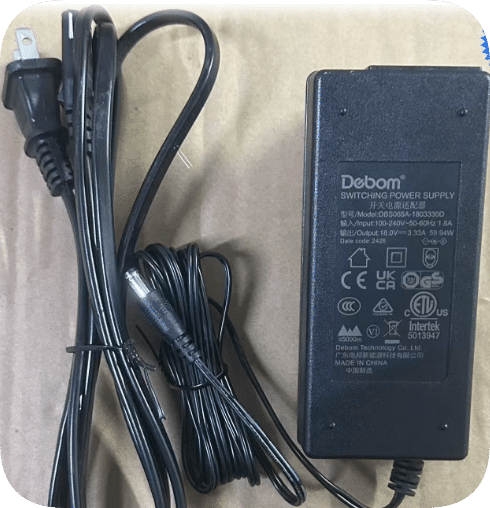 *Brand NEW*Devon DBS065A-1803330D Power Adapter 18V 3.33A 59.94W Round Port Power Transformer *Brand NEW*Devon DBS065A-1803330D Power Adapter 18V 3.33A 59.94W Round Port Power Transformer