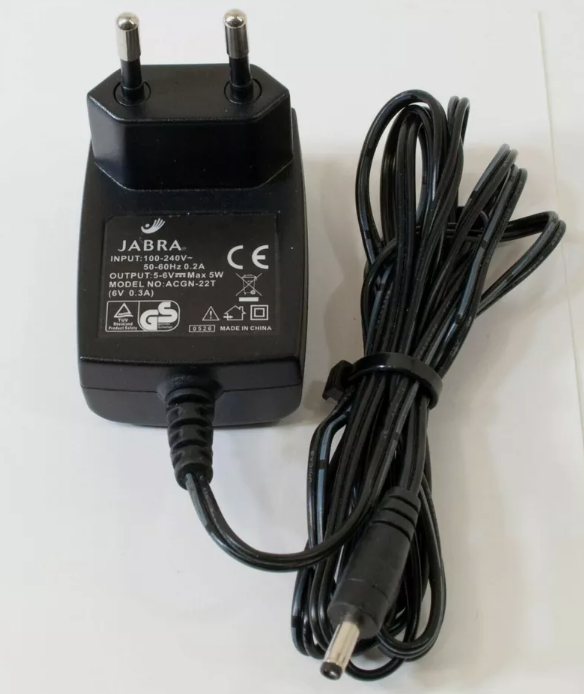 *Brand NEW*Original Jabra ACGN-22T 6V 0.3A AC Adapter Charger Power Supply