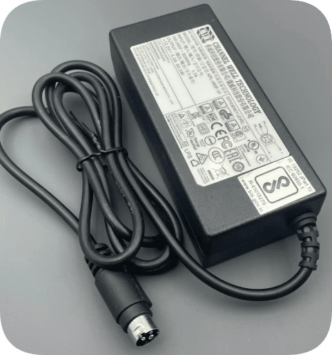 Genuine Wenxin N2600 Industrial Tablet Power Adapter | CWT KPL-060F 12V 5A 60W 4-Pin Aviation Connector Charge