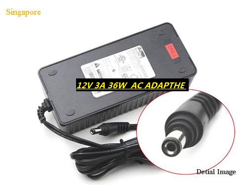 *Brand NEW* ADA017 AcBel 12V 3A 36W 5.5x2.0mm AC ADAPTHE POWER Supply - Click Image to Close