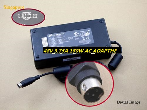 *Brand NEW*H000000223 FSP180-AFAN1 9NA180080 FSP 48V 3.75A 180W-4PIN AC ADAPTHE POWER Supply - Click Image to Close
