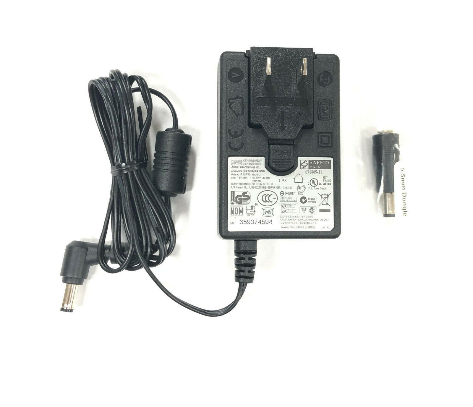 *Brand NEW* Adaptateur secteur pour WD My Book Elite: WDBAAH 0010HCH