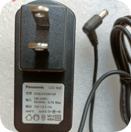 *Brand NEW*Genuine Panasonic LED Desk Lamp 15V 1A Power Adapter LED Control Unit GSQLD5200109 Power Supply