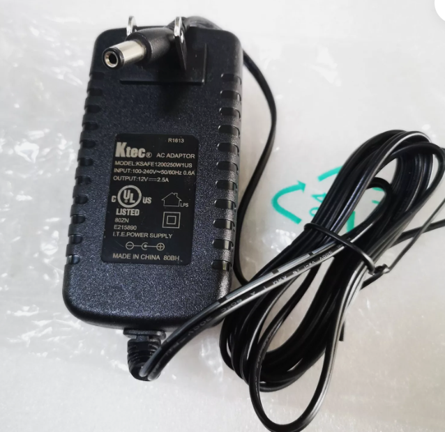 *Brand NEW*Original Ktec 12V 2.5A 30W AC Adapter KSAFE1200250W1US Power Supply US Charger