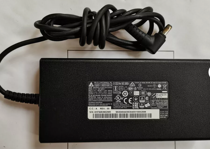 *Brand NEW*Genuine Slim Delta 19.5V 9.23A 180W AC Adapter ADP-180TB F Clevo NH58RCQ Power Supply