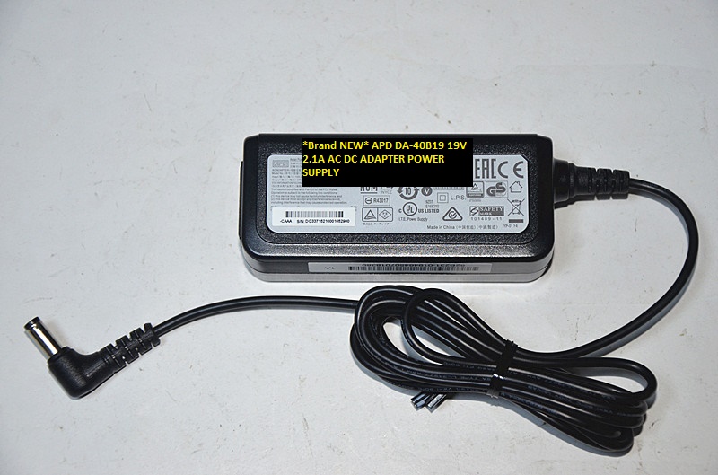 *Brand NEW* 19V 2.1A APD DA-40B19 AC DC ADAPTER POWER SUPPLY