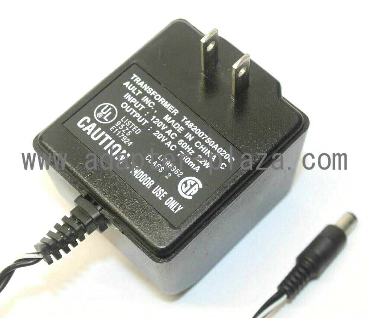 New Genuine Ault T48200750A020C 20VAC 750mA Class 2 Transformer AC ...