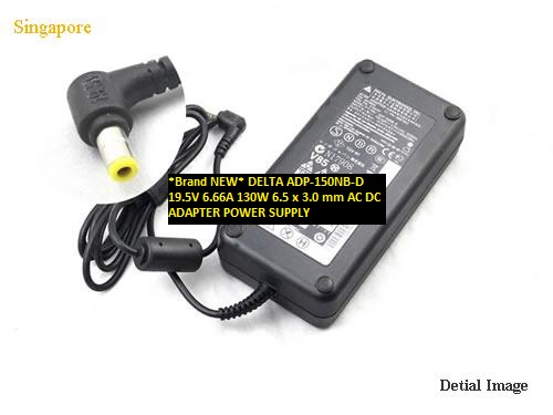 *Brand NEW* 130W DELTA 19.5V 6.66A ADP-150NB-D 6.5 x 3.0 mm AC DC ADAPTER POWER SUPPLY